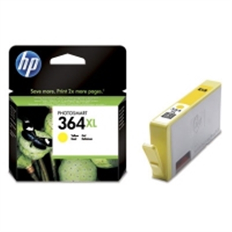 HP 364XL Yellow Ink Cartridge with Vivera Ink - 1701804