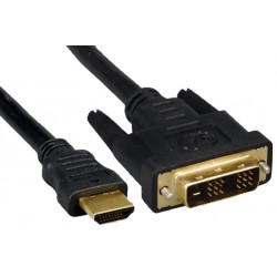Cabo HDMI / DVI-D com 5mt "Premium"