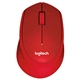LOGITECH  MOUSE M330 SILENT PLUS WIRELESS RED 910-004911 - 1140560