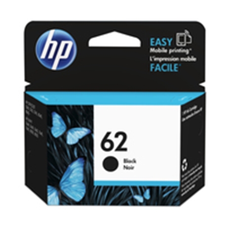 HP 62 Black Ink Cartridge  C2P04AE#ABE - 1701836