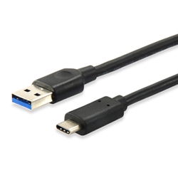 CABO USB C 3.1 M/TIPO A M P 1,0 M PRETO - 1350118