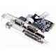 Controlador PCIE 2Portas RS232 SERIE + 1Porta LPT PARALELA - 1060002