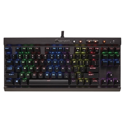 Corsair Gaming K65 RGB RapidFire, Black, RGB LED, Ten-Keyle - 1130504