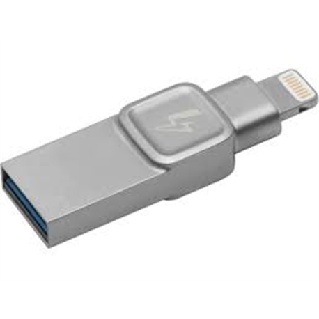 Data Traveler BOLT DUO 128GB for IPHONE, IPAD PHOTO/VIDEO S0 - 8200328