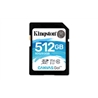 Kingston SD Card 512GB Canvas Go Class 10 UHS-I U3 - 8000262