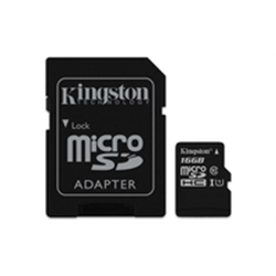Kingston Micro SDHC 16GB Canvas Select 80R CL10 UHS-I Card - 8000103