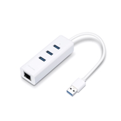Adaptador USB 3.0 Gigabit Ethernet + 3 portas USB UE330 - 1351461