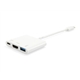 Adaptador USB Type C to HDMI Female/USB A Female/PD Adapter - 1351517