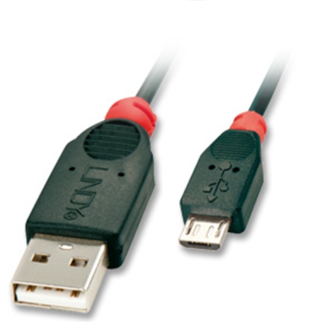 LINDY Cabo USB 2.0 Tipo "A" M > Micro B M com 1mt - 1350372