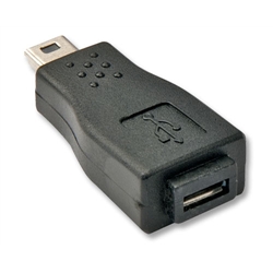 LINDY Adaptador USB F > Mini USB B M - 1350422