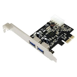 LogilLink USB3.0 2-Port PCI-Express Card - 1060129