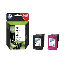 HP 301 Ink Cartridge Combo 2-Pack - N9J72AE - 1701237