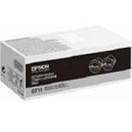 Epson Doble pack toner negro Retornable AL-M200 - 1361979
